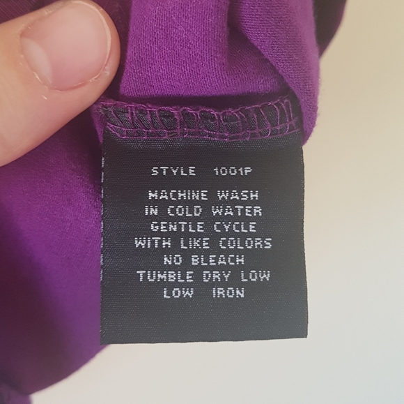 Purple and black houndstooth tube top - Picture 5 of 8